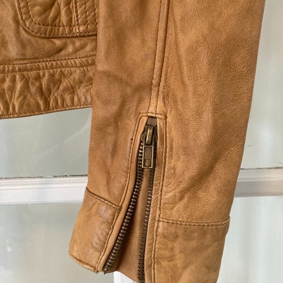 Lucky Brand Genuine Leather Jacket - Size XS - Picture 6 of 12